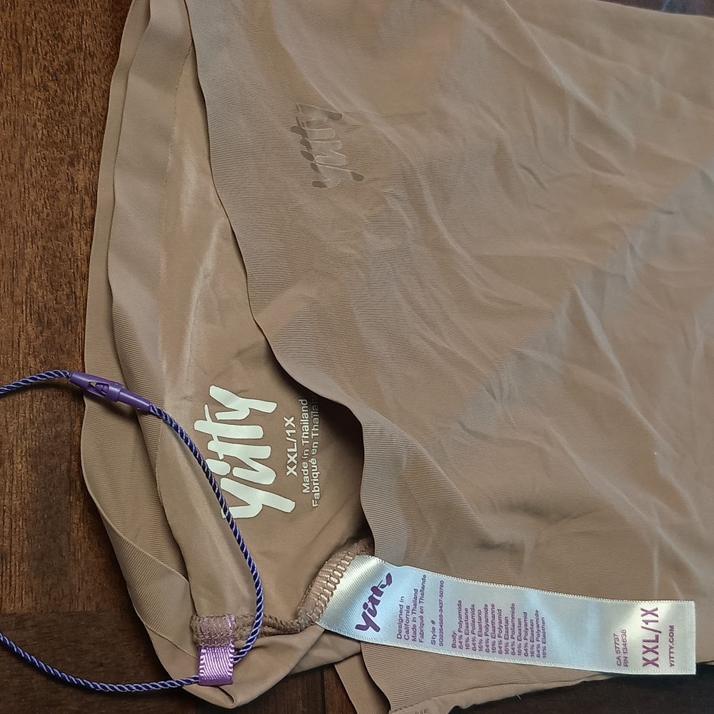 Yitty for Fabletcs tan Undergarment short . Size XXX / 1X NWOT